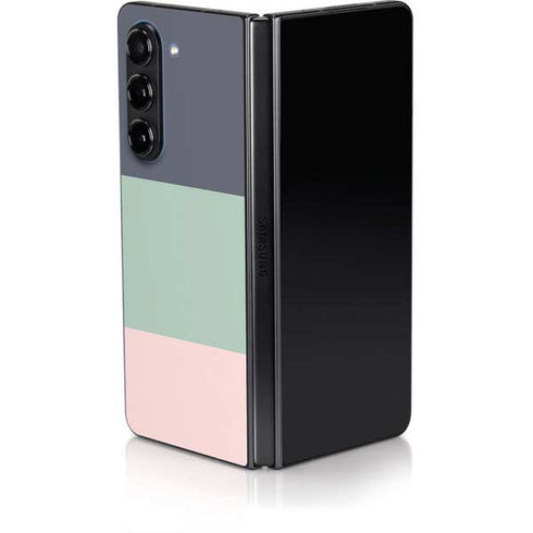 Striped Spring Colors Galaxy Z Fold5 5G Skin